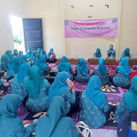 RAPAT KOORDINASI (RAKOR) PKK DESA TANAH ABANG